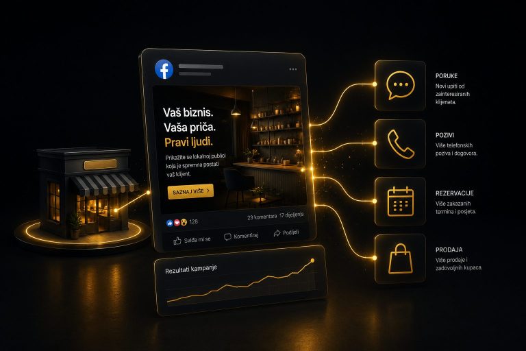 Facebook kampanje za male biznise – Kako privući klijente Postavljanje Facebook kampanja u Meta Ads Manageru